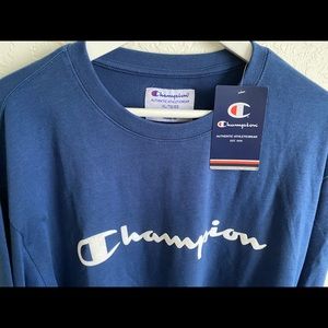 NWT Champion blue crewneck